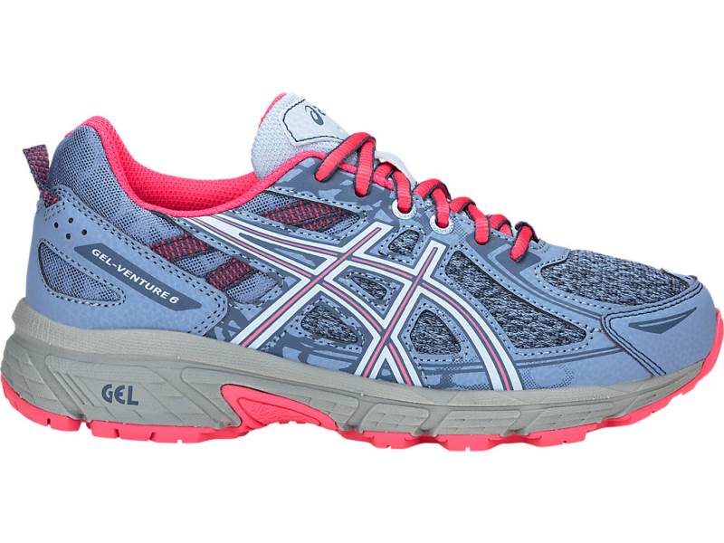 Sapatilhas Running Asics GEL-Venture 6 GS Criança Luz Azuis, 8074A014.993